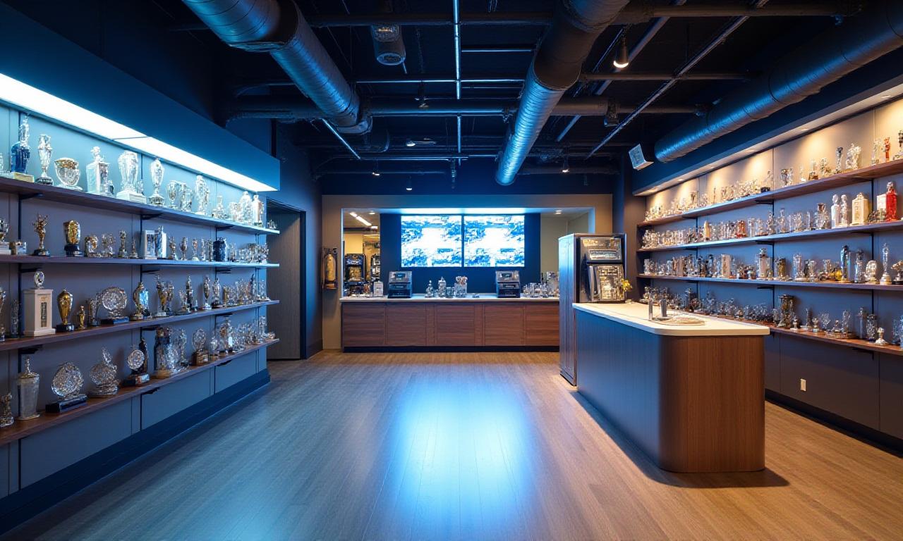 Area iscrizioni e pro shop della Gilda del Boccino